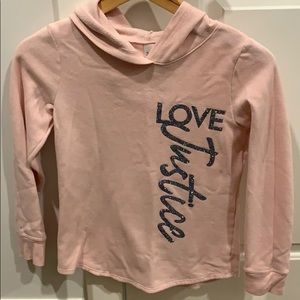 Justice sweatshirt